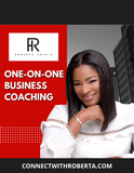 One on One Business Development Coaching - 6 Month Package